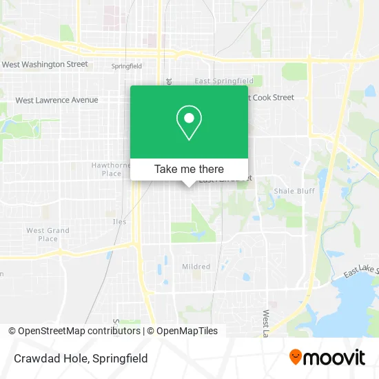 Mapa de Crawdad Hole