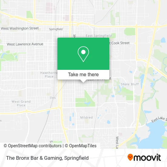 The Bronx Bar & Gaming map