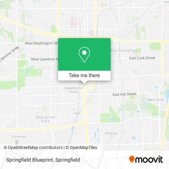 Mapa de Springfield Blueprint