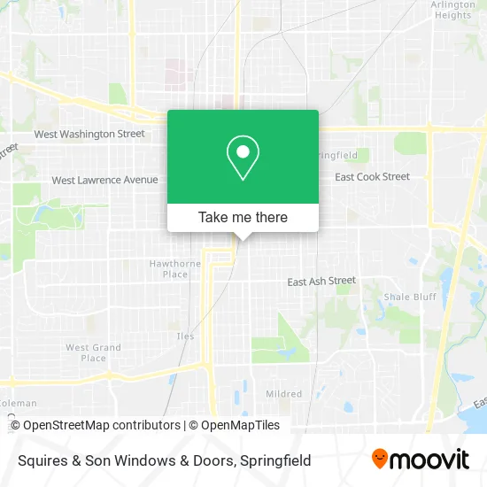 Squires & Son Windows & Doors map