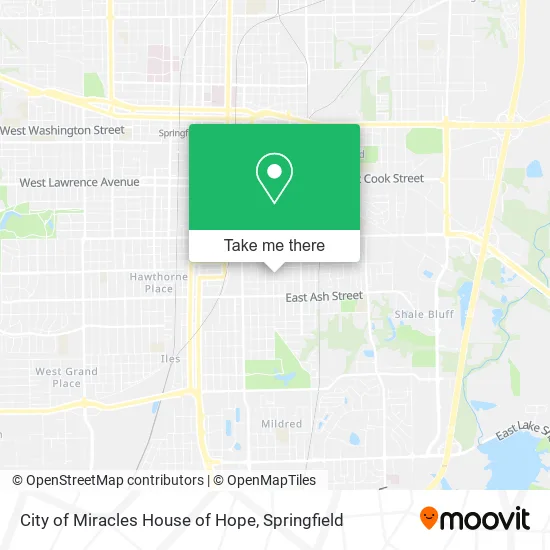 City of Miracles House of Hope map