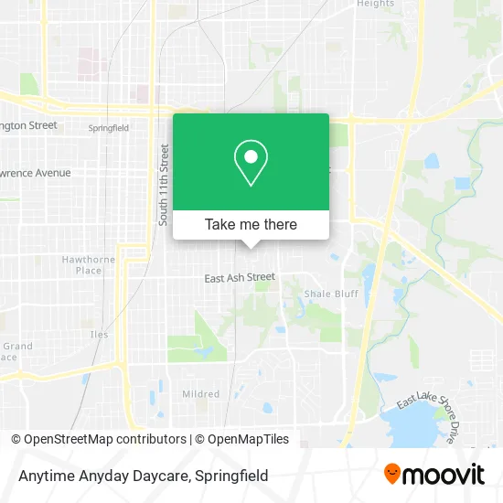 Mapa de Anytime Anyday Daycare