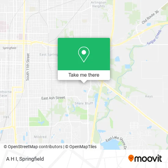 A H I map