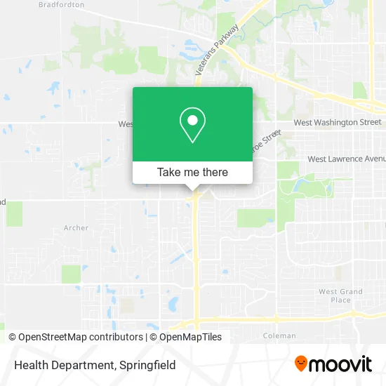 Health Department map