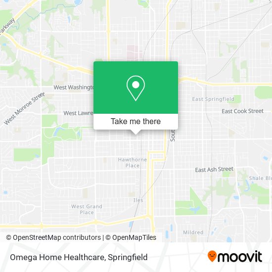 Mapa de Omega Home Healthcare