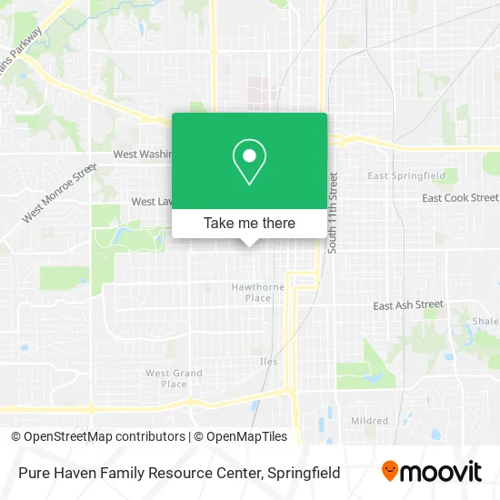 Mapa de Pure Haven Family Resource Center
