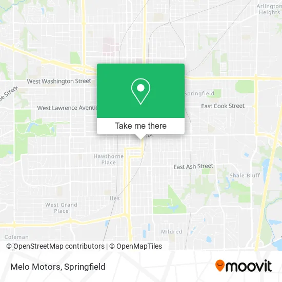 Mapa de Melo Motors