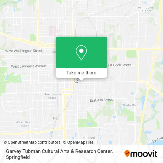 Mapa de Garvey Tubman Cultural Arts & Research Center