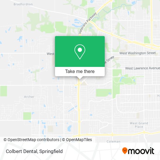 Mapa de Colbert Dental