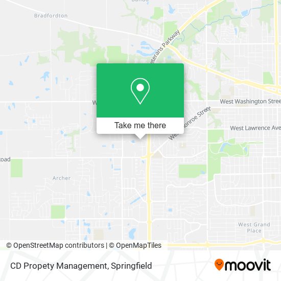 CD Propety Management map