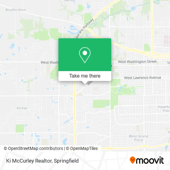Ki McCurley Realtor map
