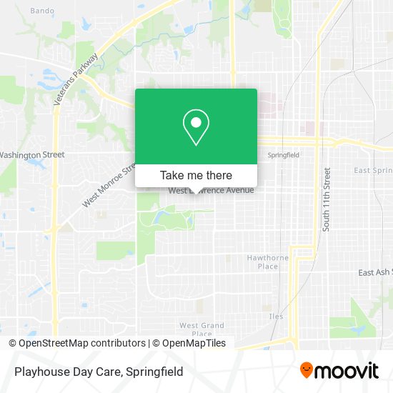 Playhouse Day Care map