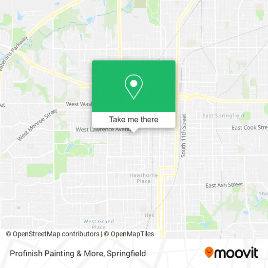 Mapa de Profinish Painting & More