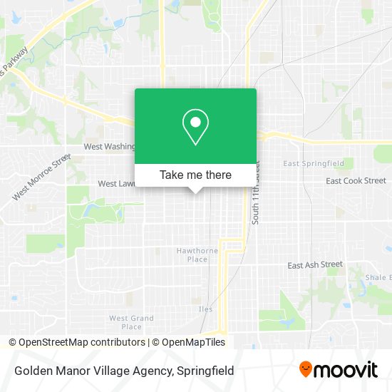 Golden Manor Village Agency map