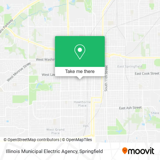 Mapa de Illinois Municipal Electric Agency