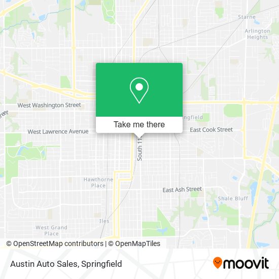 Mapa de Austin Auto Sales