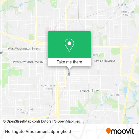 Northgate Amusement map