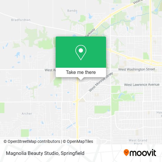 Magnolia Beauty Studio map