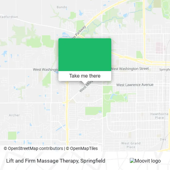 Mapa de Lift and Firm Massage Therapy