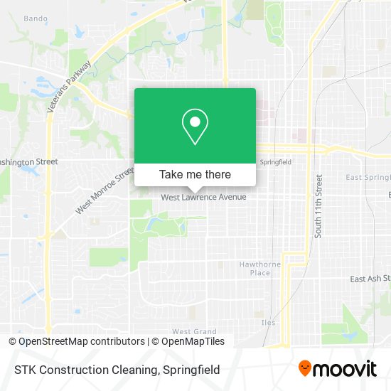 STK Construction Cleaning map