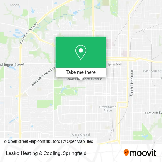 Mapa de Lesko Heating & Cooling