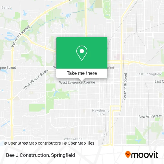 Bee J Construction map