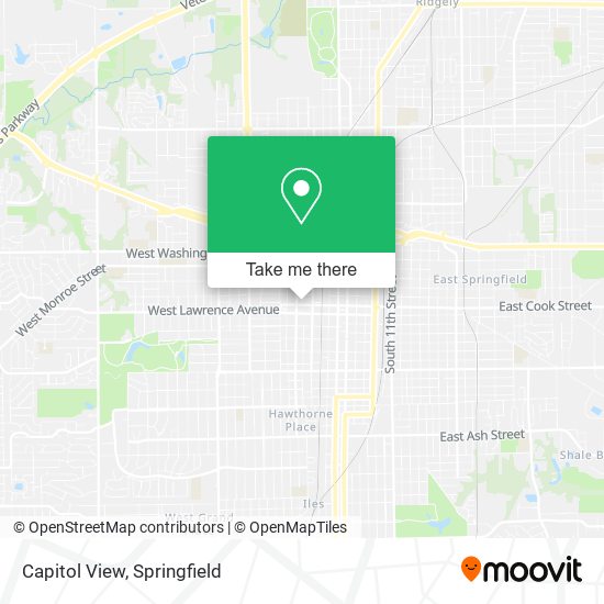 Capitol View map