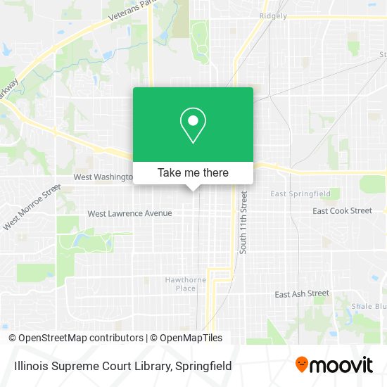 Illinois Supreme Court Library map