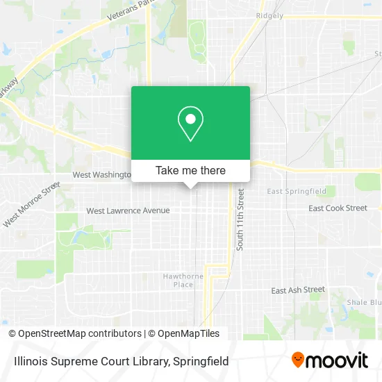 Illinois Supreme Court Library map