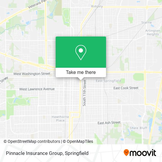 Pinnacle Insurance Group map