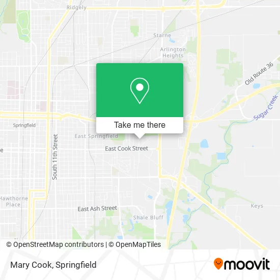 Mary Cook map