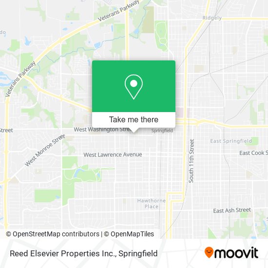 Reed Elsevier Properties Inc. map