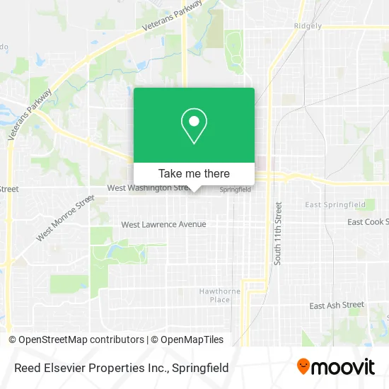 Reed Elsevier Properties Inc. map