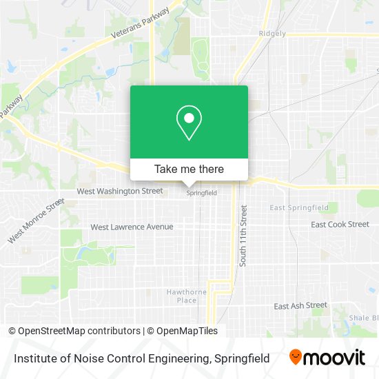 Institute of Noise Control Engineering map