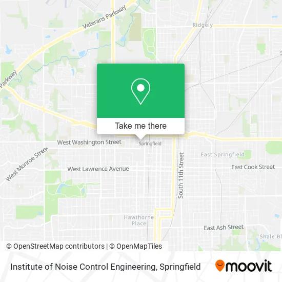 Institute of Noise Control Engineering map