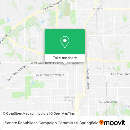 Mapa de Senate Republican Campaign Committee