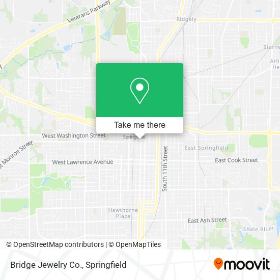 Bridge Jewelry Co. map