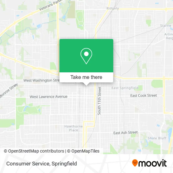 Consumer Service map