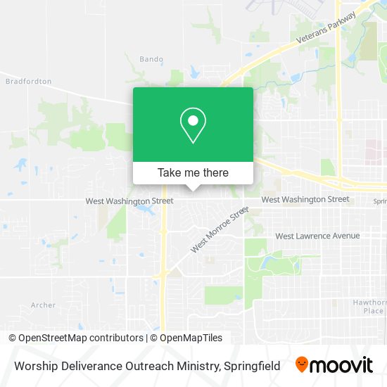 Worship Deliverance Outreach Ministry map