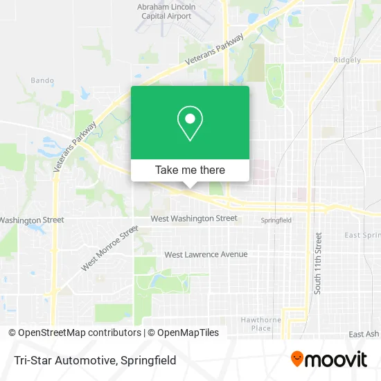 Tri-Star Automotive map