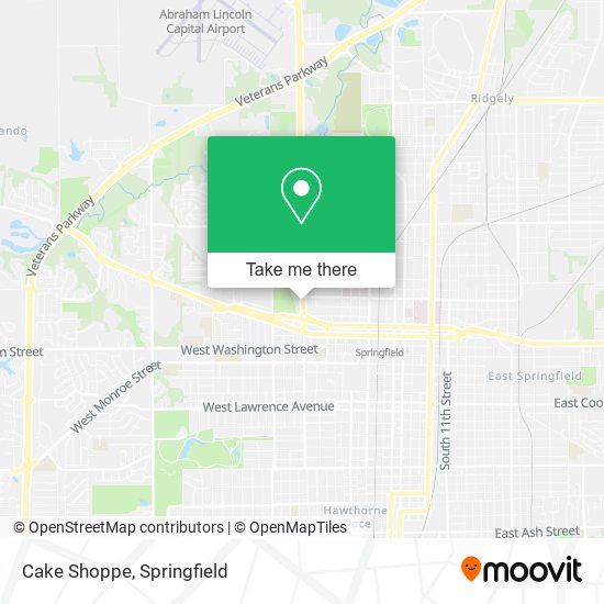 Cake Shoppe map