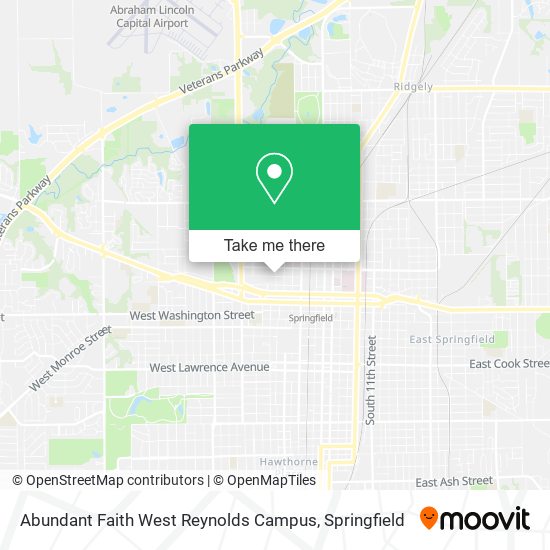 Abundant Faith West Reynolds Campus map