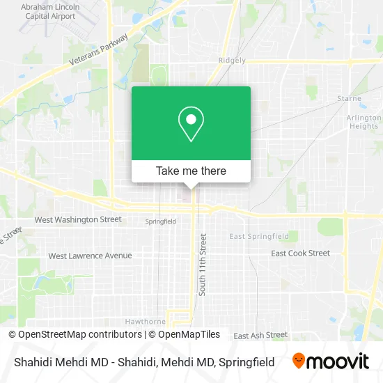 Mapa de Shahidi Mehdi MD - Shahidi, Mehdi MD