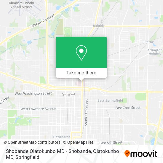 Shobande Olatokunbo MD - Shobande, Olatokunbo MD map