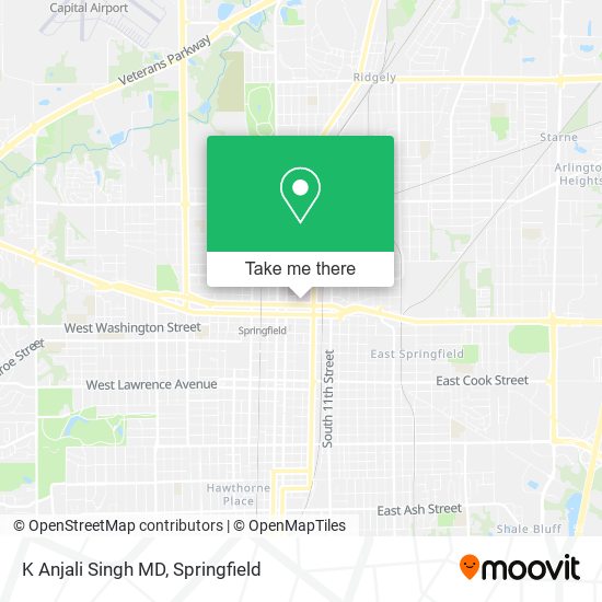 Mapa de K Anjali Singh MD
