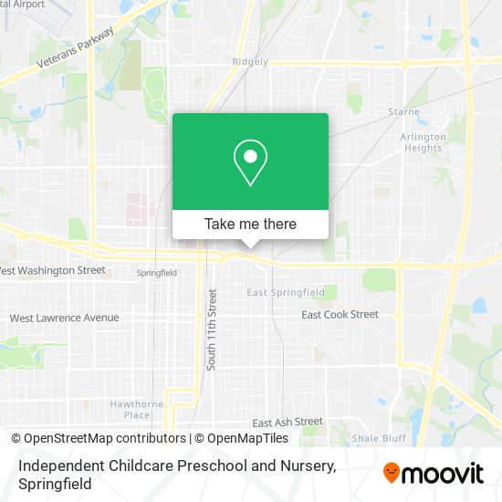 Independent Childcare Preschool and Nursery map