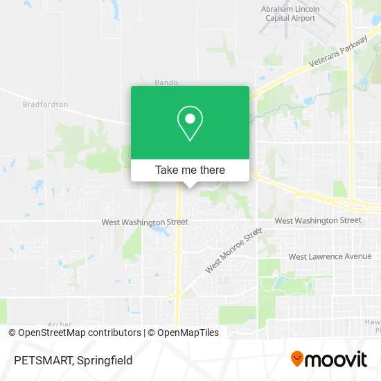 PETSMART map