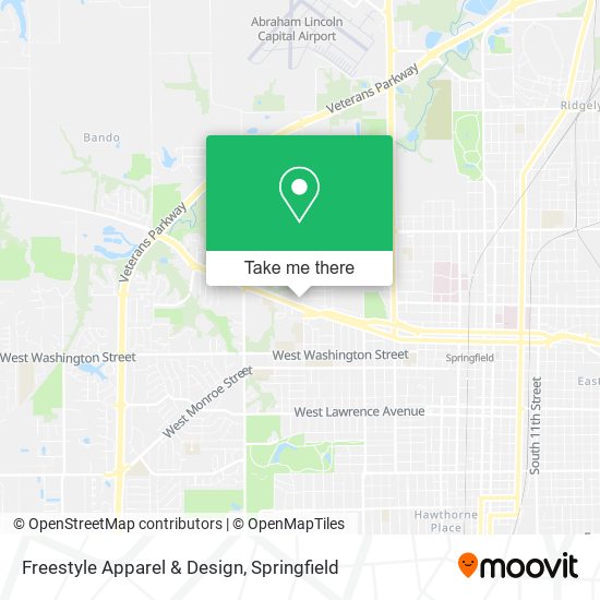 Freestyle Apparel & Design map