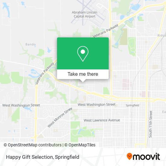 Happy Gift Selection map