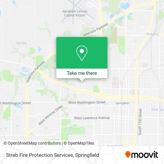Mapa de Streb Fire Protection Services